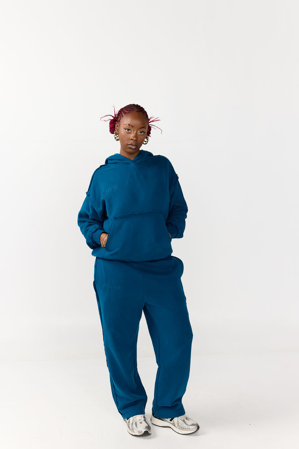 LILY BLUE SWEATPANTS